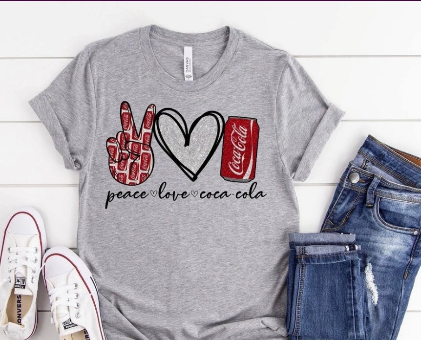 Peace Love Coca-Cola