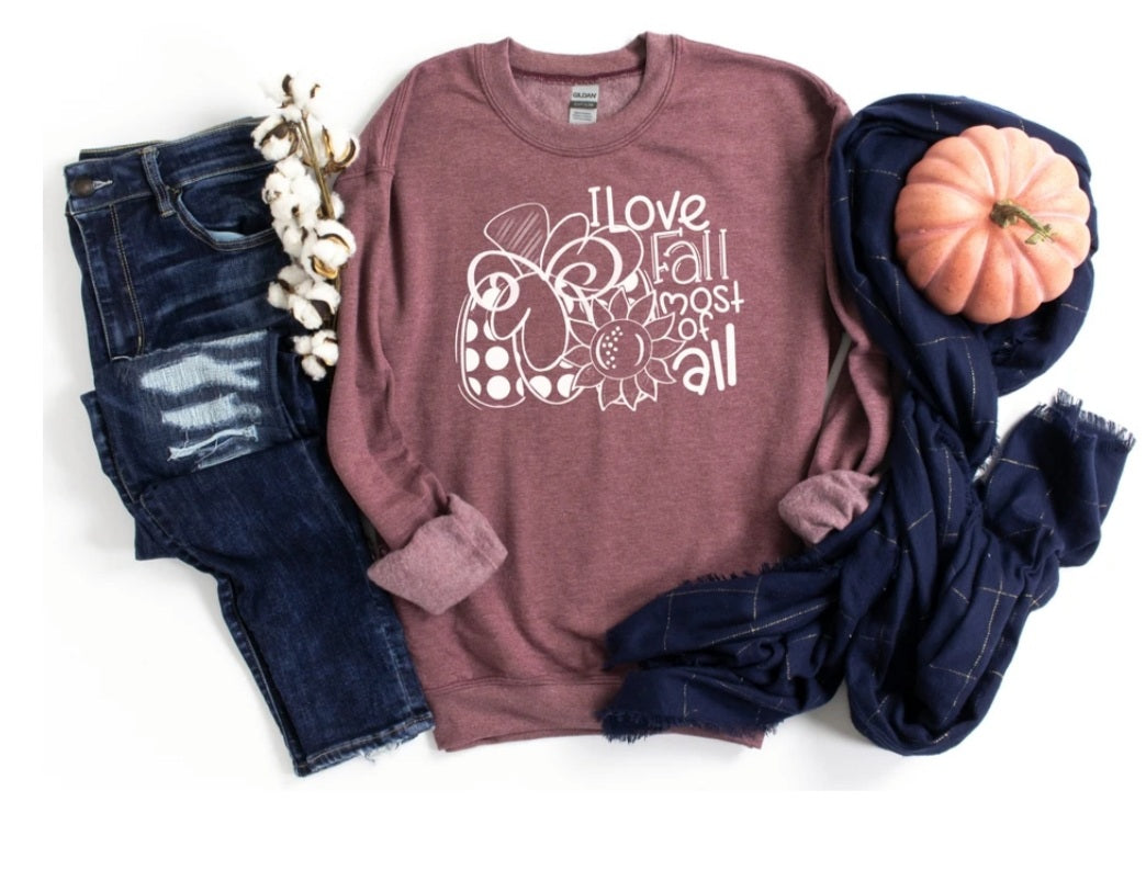 I Love Fall Most of All