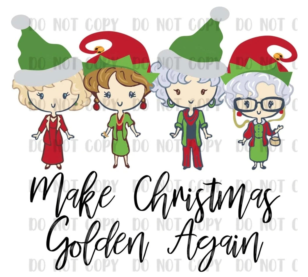 Make Christmas Golden Again