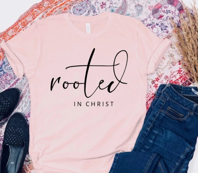 Rooted in Christ (Black print)