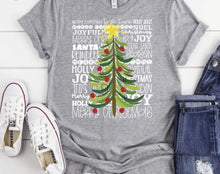 Load image into Gallery viewer, Christmas Tree Subway Print
