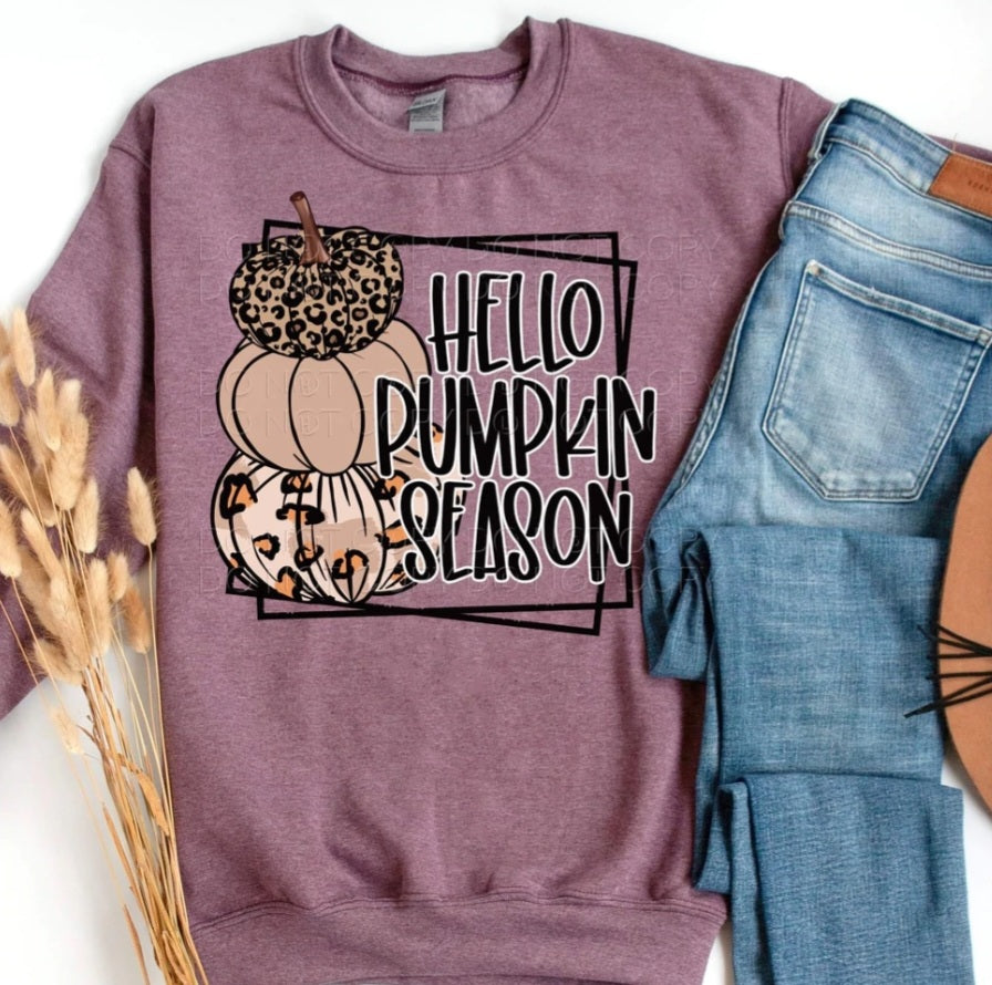 Hello Pumpkin Season