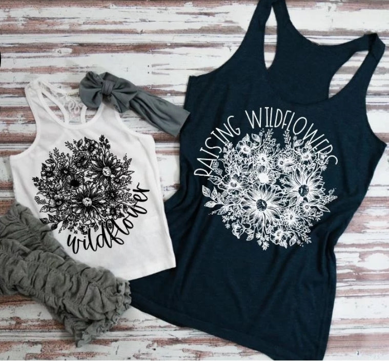 Raising Wildflowers (White Print)