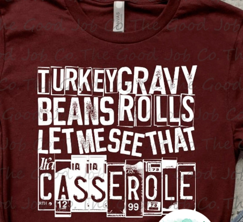 Let Me See that Casserole